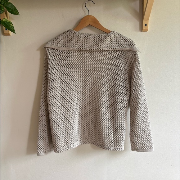 All:Row Open Knit Crochet Cardigan – Size M - Picture 4 of 5